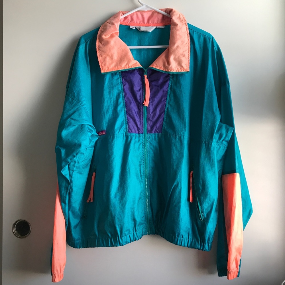 Vintage 80s/90s Columbia Windbreaker